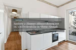 Einzugsbereite, sanierte 2-Zimmer Altbauwohnung mit Balkon in Altona-Altstadt – Die vollständige Adresse der Immobilie erhältst du vom Anbieter., 22767 Altona-Altstadt, Hamburg – Vorschaubild 1
