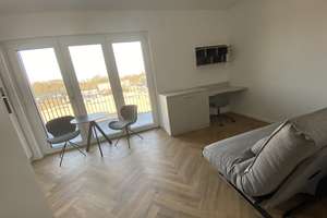 Aufwachen in wassernähe -  voll möblierte 1-Raum-Wohnung in Köpenick mit FBH – Henriette-Lustig-Straße 21b, 12555 Köpenick, Berlin – Vorschaubild 7