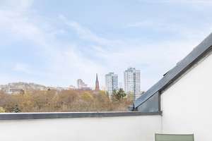 Prenzlauer Berg, Über den Dächern des Winskiezes: 2-Zimmer-Dachgeschoss, Terrasse, Blick ins Grüne – Prenzlauer Allee 14, 10405 Prenzlauer Berg, Berlin – Vorschaubild 7
