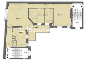Tauschwohnung: Wunderschöne Altbau-3-Zimmer-Eigentumswohnung im Akazienkiez – Die vollständige Adresse der Immobilie erhältst du vom Anbieter., 10827 Schöneberg, Berlin – Vorschaubild 11