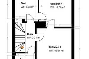 Leerstehendes Reiheneckhaus mit Entwicklungsmöglichkeiten in Stuttgart-Altenburg – Stuttgart – Vorschaubild 9