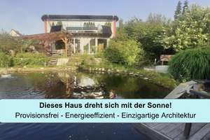 Provisionsfrei – Plus-Energie-Drehhaus mit einzigartiger Architektur und Schwimmteich – Die vollständige Adresse der Immobilie erhältst du vom Anbieter., 96472 Rödental – Vorschaubild 1