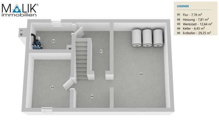 Grundriss Kellergeschoss