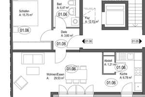 Penthouse direkt am Park-Rosenhöhe und dem Oberfeld in exklusiver Lage von Darmstadt – Erbacher Str.  121, 64287 Darmstadt-Ost, Darmstadt – Vorschaubild 8