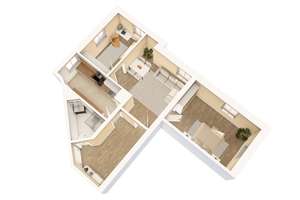 Vollsanierte 3-Raum-Wohnung in Uninähe * kernsanierter Altbau* EBK nach Maß* bevorzugte Lage! – Die vollständige Adresse der Immobilie erhältst du vom Anbieter., 1159 Löbtau-Nord, Dresden – Vorschaubild 26