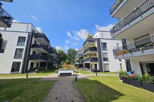 Moderne 3-Raum-Wohnung im Grünen mit Terrasse
