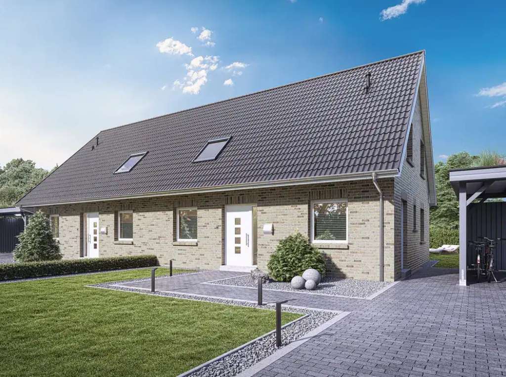 Immobilie in Velgast - Ein Zuhause, das mitdenkt: Für Freunde, Familie oder Investitionen - Doppelhaus von VIRTUS! - Bild 0