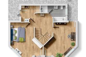 Einzigartiges Blockhaus mit Fernblick, traumhaftem Garten und großzügigem Grundstück – Die vollständige Adresse der Immobilie erhältst du vom Anbieter., 74259 Widdern – Vorschaubild 30