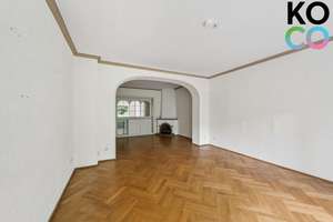 Ca. 109 m² Wohnfläche: Großzügige 3-Zimmer-Wohnung mit Kamin und Balkon