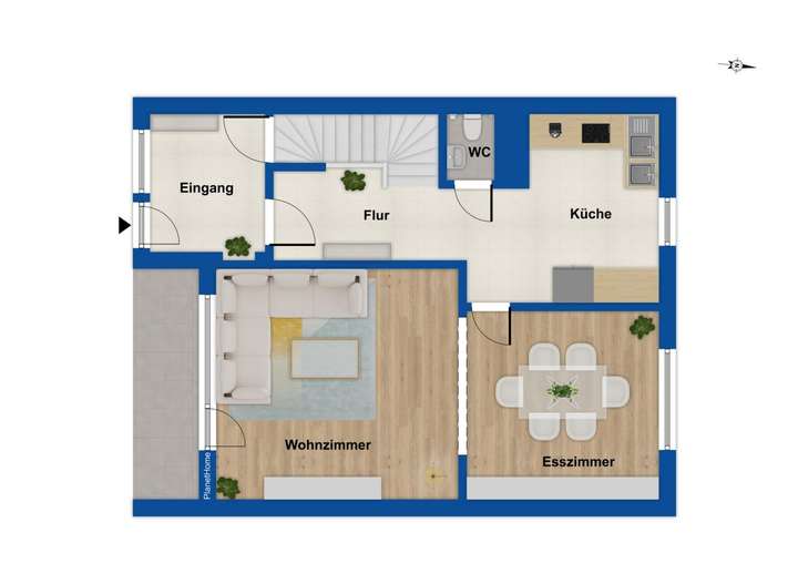 Grundriss Erdgeschoss