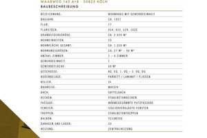 Zentral, charmant, gut geschnitten – 2-Zimmer-Wohnung mit Balkon! Maarweg 145, WE 2 – Maarweg 145, 50825 Ehrenfeld (Ortsteil), Köln – Vorschaubild 15