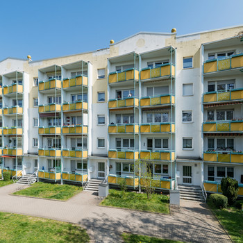 Helle 3-Raum Wohnung