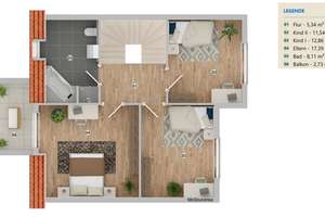 Gepflegtes, attraktives Reihenmittelhaus in bevorzugter Wohnlage – Die vollständige Adresse der Immobilie erhältst du vom Anbieter., 56751 Polch – Vorschaubild 33