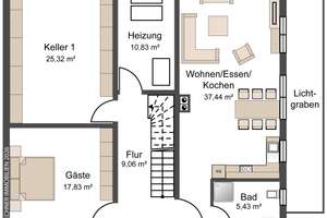 Modernes, massiv gebautes XXL-Einfamilienhaus mit Einliegerwohnung, drei Bädern, Doppelgarage u.v.m. – Die vollständige Adresse der Immobilie erhältst du vom Anbieter., 92339 Beilngries – Vorschaubild 53