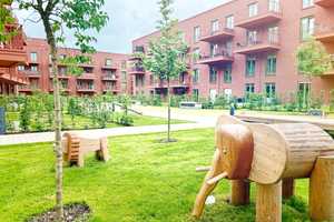 Hannover Kronsrode Neubau (A11): Einbauküche, Süd-Loggia, Fußbodenhzg, Lift, Tiefgarage – Christine-Hardt-Str. 21, 30539 Hannover – Vorschaubild 8