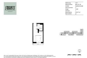 Klein aber fein: möbliertes 1-Zimmer-Apartment – Stephanstraße 7, 90478 Glockenhof, Nürnberg – Vorschaubild 10