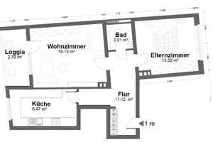 helle- renovierte 2 Zimmer Wohnung mit Balkon im Zentrum von Hannover! – Am Marstall  16, 30159 Hannover – Vorschaubild 36