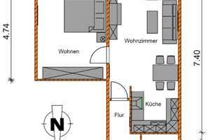 2-Raumwohnung am Neustädter See - Erstbezug nach Sanierung – Schrotebogen 12, 39126 Neustädter See, Magdeburg – Vorschaubild 2
