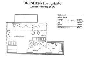 Zentrales Modernes Wohnen in der Neustadt + Balkon + Panoramablick +  Einbauküche + PKW Tiefgarage – Hartigstr. 1, 1127 Pieschen-Süd, Dresden – Vorschaubild 11