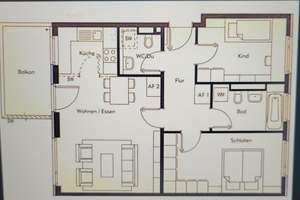 Lichtdurchflutete 3-Zimmer-2-Bäder-Wohnung in München Obergiesing