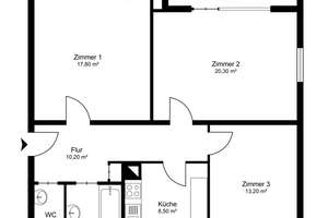 IMMORath.de - Helle 3-Zimmer-Wohnung mit Balkon und Blick ins Grüne in Freiburg Littenweiler – 79117 Littenweiler, Freiburg im Breisgau – Vorschaubild 11