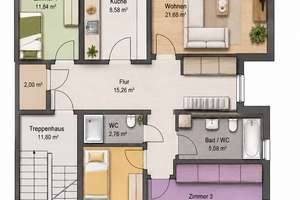 94m² - Großzügige 4-Zimmer-Wohnung mit Balkon, zwei Stellplätzen und attraktiver WG-Eignung – Hessenstraße 20, 97078 Lindleinsmühle, Würzburg – Vorschaubild 33