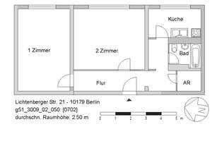 Mit WBS160-220! 2-Zimmer-Wohnung in Friedrichshain – Lichtenberger Straße 21, 10179 Friedrichshain, Berlin – Vorschaubild 8