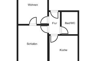 2 Zimmer-Whg., Stgt West-Mitte, Balkon, gepflegt 