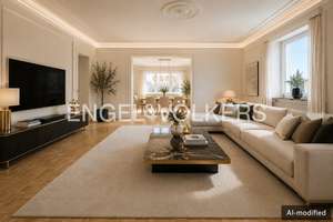 Luisenpark: 5-Zimmer-Altbauklassiker mit 151 m², Aufzug, Wintergarten & Balkon!