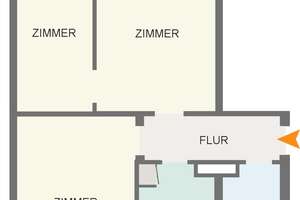 * Solide Kapitalanlage * Vermietete 2,5-Zimmer-Wohnung Nähe Berliner Tor – Die vollständige Adresse der Immobilie erhältst du vom Anbieter., 20535 Borgfelde, Hamburg – Vorschaubild 4