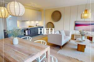 Zur Miete -Wunderschöne möblierte 2-Zimmer-Wohnung mit offener Wohnküche- – Kuhmühle 4 + 4a, 22087 Hohenfelde, Hamburg – Vorschaubild 1