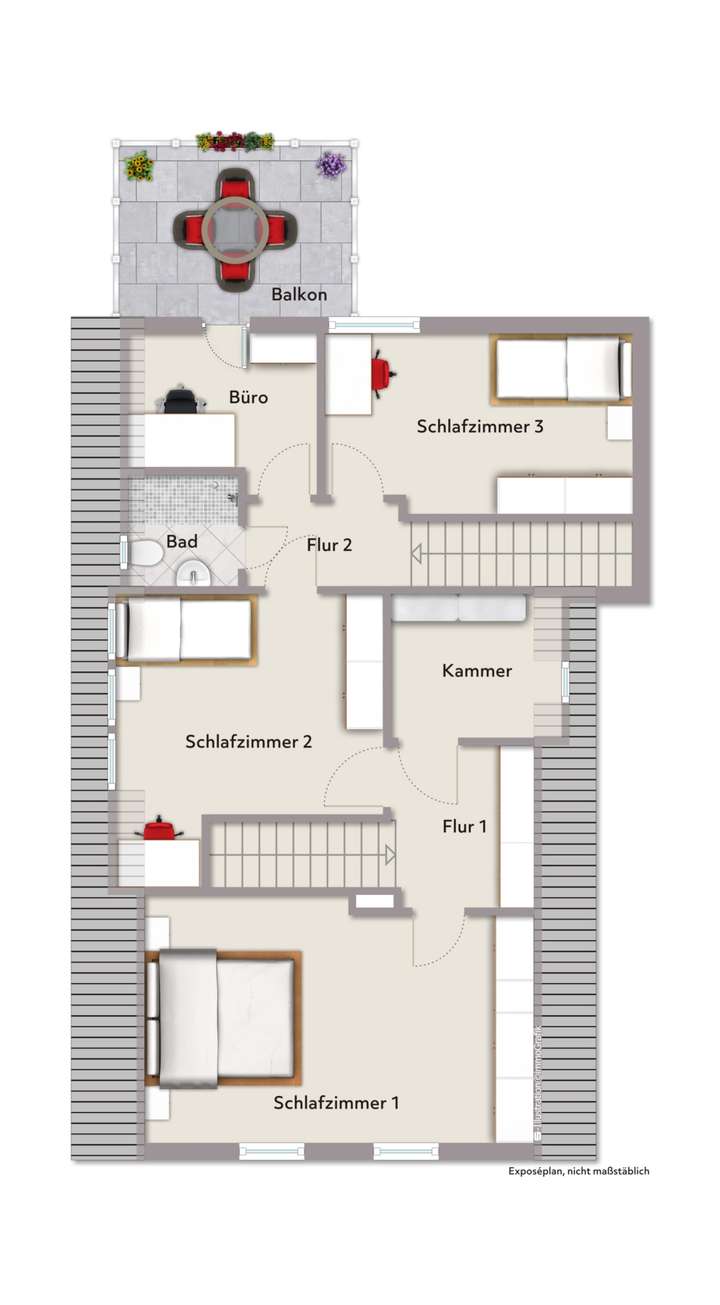 Grundriss Dachgeschoss
