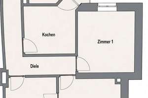 WG-geeignete 3-Zimmer-Wohnung mit Balkon in zentraler Lage von Mannheim-Lindenhof – Die vollständige Adresse der Immobilie erhältst du vom Anbieter., 68163 Lindenhof, Mannheim – Vorschaubild 7