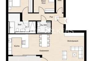 Urban & komfortabel: Moderne 3-Zimmer-Wohnung in verkehrsgünstiger Lage von Reutlingen – Die vollständige Adresse der Immobilie erhältst du vom Anbieter., 72760 Reutlingen-Mitte, Reutlingen – Vorschaubild 5