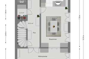 Repräsentatives Familiendomizil mit 7 Zi., EBK, 2 Bäder, Kamin, Garten und Terrasse – Die vollständige Adresse der Immobilie erhältst du vom Anbieter., 40489 Wittlaer, Düsseldorf – Vorschaubild 22