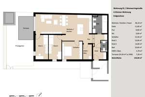 Neue Exklusive 4-Zimmer Wohnung mit Privatgarten  Juli 2026 fertig – Raupelsweg 30, 55118 Neustadt, Mainz – Vorschaubild 12