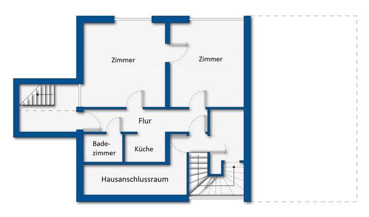 Grundriss Einliegerwohnung