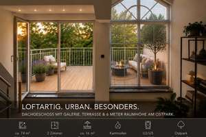 2-Zi-Dachterrassenwohnung mit Galerie in Bestlage
