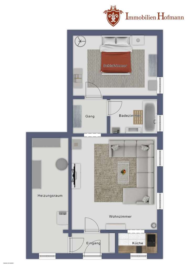 Grundriss Einliegerwohnung
