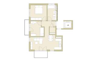 Wohnensemble Gipfelglück - 3 Zimmer-Balkonwohnung - Whg 3