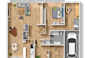 Düsseldorf-Rath: Maisonette mit Hauscharakter, Garten und separat vermietetem Appartement! – Die vollständige Adresse der Immobilie erhältst du vom Anbieter., 40472 Rath, Düsseldorf – Vorschaubild 50