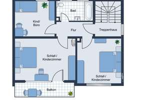 Platz für die ganze Familie – moderne Doppelhaushälfte mit Garten und Terrasse in ruhiger Lage – Die vollständige Adresse der Immobilie erhältst du vom Anbieter., 90765 Stadeln, Herboldshof, Mannhof, Fürth – Vorschaubild 21