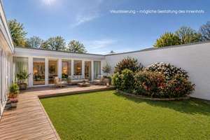 Sonniger Atrium-Bungalow mit Zimmerpotenzial, Teilkeller + Garage, Nähe International School! – Die vollständige Adresse der Immobilie erhältst du vom Anbieter., 22609 Osdorf, Hamburg – Vorschaubild 3