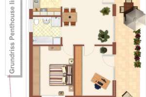 Penthouse Wohnung an der Lahn – Die vollständige Adresse der Immobilie erhältst du vom Anbieter., 35037 Marburg, Marburg – Vorschaubild 6