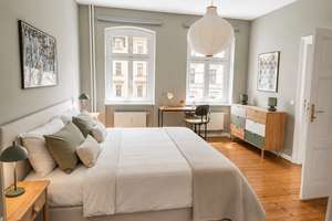 Provisionsfrei! Kreuzberg draußen. Ruhe drinnen. Helle 4-Zimmer-Altbauwohnung am Oranienplatz! – Luckauer Straße 13, 10969 Kreuzberg, Berlin – Vorschaubild 4