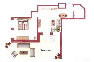Möblierte 2-Zimmer-Wohnung mit Balkon – Seestraße 14, 18119 Seebad Warnemünde, Rostock – Vorschaubild 3