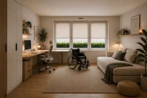 Barrierefreie Neubau-Wohnung mit Garten, Terrasse & Küche – Die vollständige Adresse der Immobilie erhältst du vom Anbieter., 76131 Oststadt, Karlsruhe – Vorschaubild 6