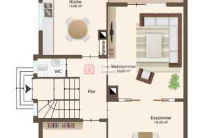 Top!! Dichterviertel - Einfamilienhaus mit 9 Zimmern und großem Garten – Frankfurt am Main – Vorschaubild 6