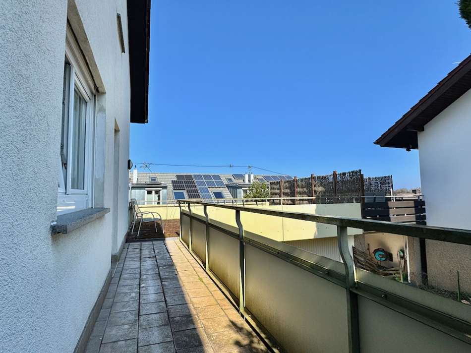 Balkon Schlafzimmer EG
