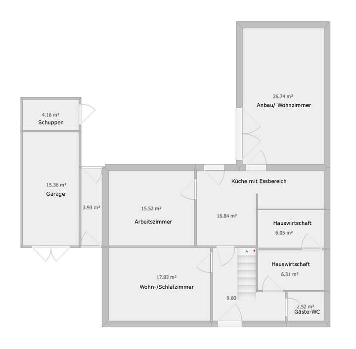 Erdgeschoss Grundriss